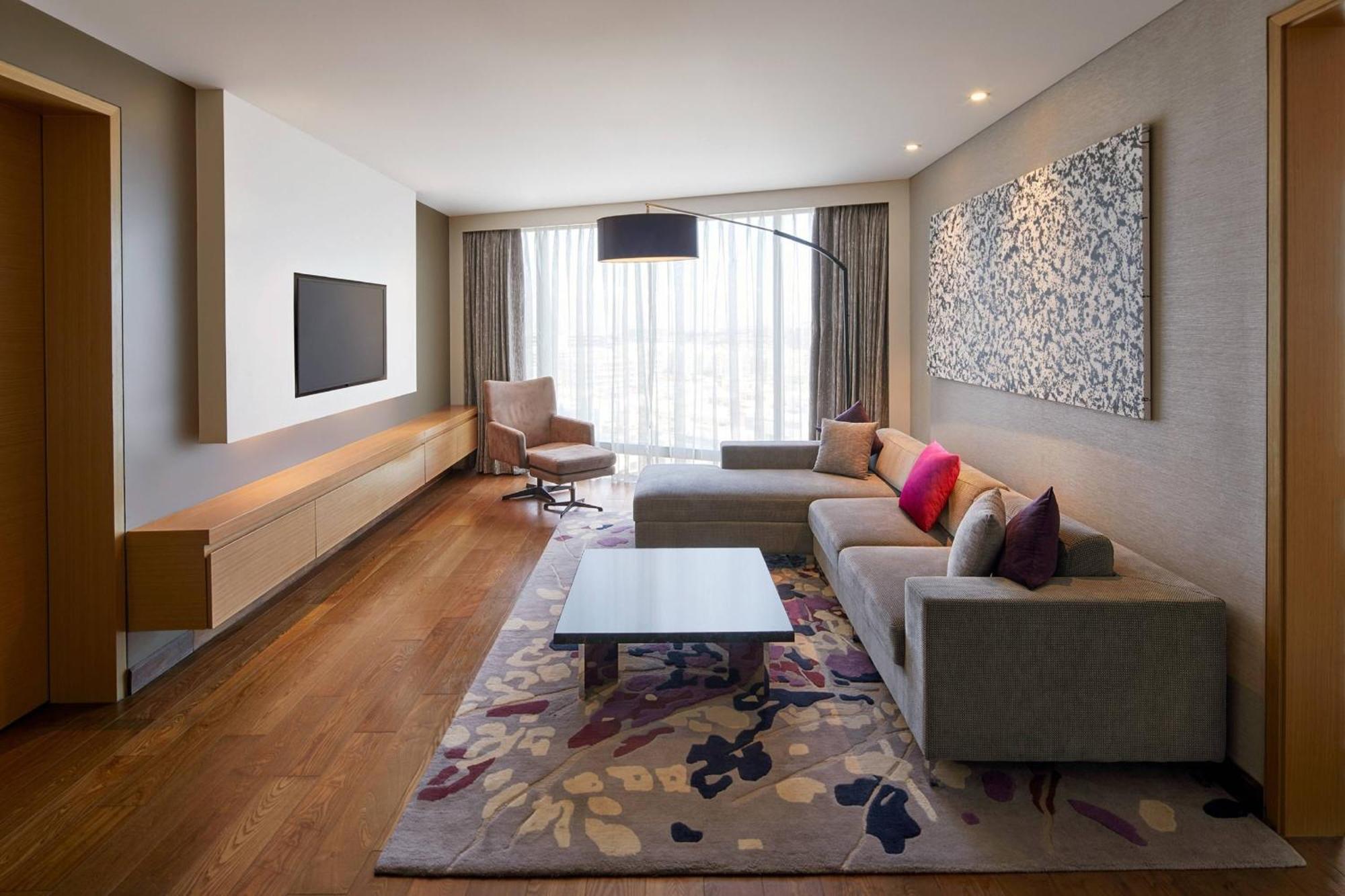 Marriott Executive Apartments Hyderabad Eksteriør bilde