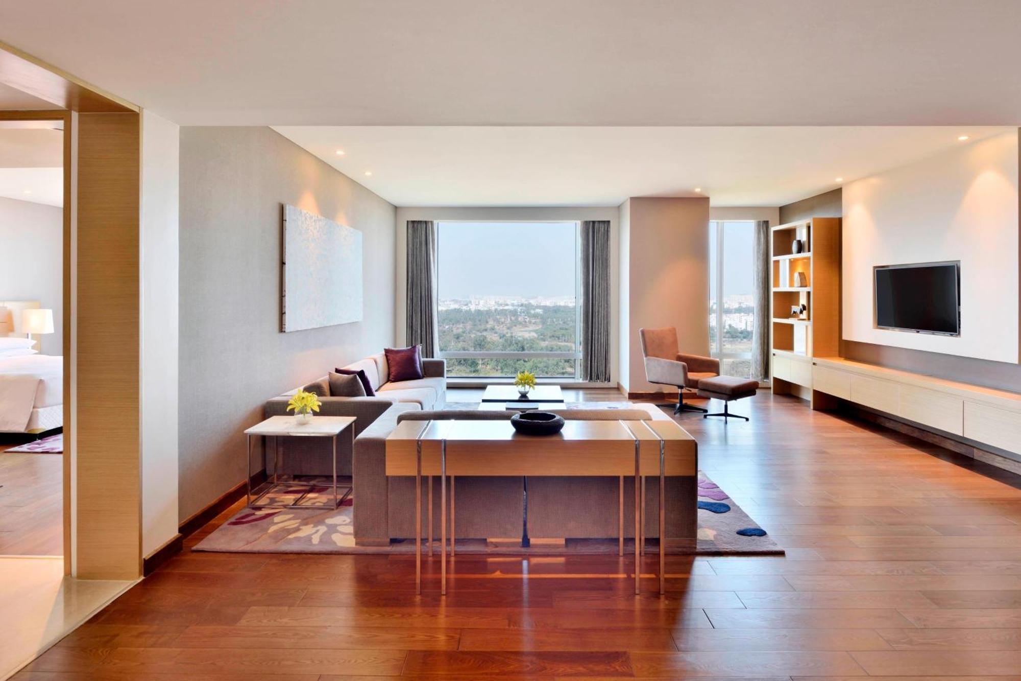 Marriott Executive Apartments Hyderabad Eksteriør bilde