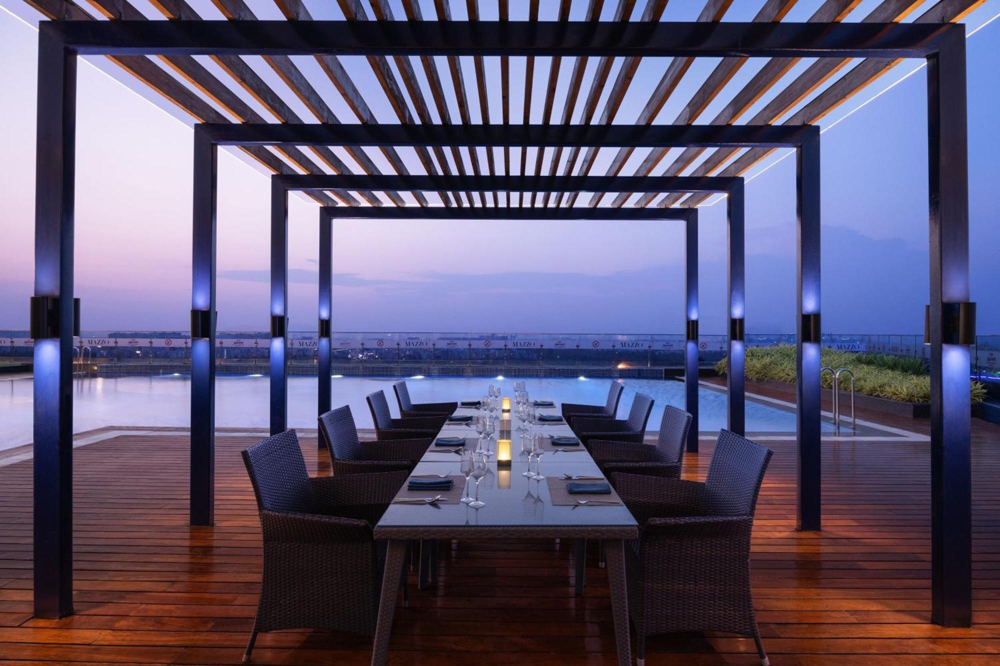 Marriott Executive Apartments Hyderabad Eksteriør bilde