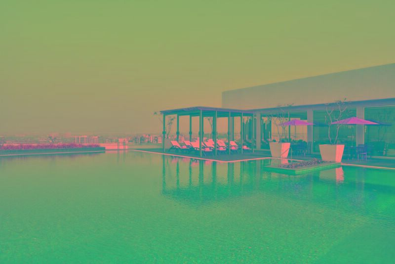 Marriott Executive Apartments Hyderabad Eksteriør bilde